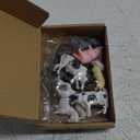 15 Pcs Mini Figures Toys Realistic Farm Animal Figurines, Plastic Learning Educational Playset Animal Themed Party Supplies Cake Topper Ornaments for Easter Egg Birthday Christmas