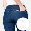 3Pack 20 Pcs Bra Strap Clips, Bra Strap Holders for Slipping Flower Straps, Cross Back Straps Hooks Accessories for Make Racerback Conceal and Cleavage Control