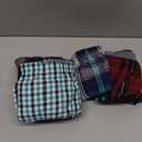 Gildan Men's Underwear Boxers, Multipack (Large, Mixed Red/Blue Assorted) 10 pieces