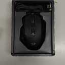 Redragon Wireless Gaming Mouse, MMO Gaming Mouse UP 16,000 DPI, 16 Macro Programmable Buttons, RGB Rechargeable with 12 Side Buttons, 70Hrs for PC Laptop MOBA FPS, M901P-KS (black)