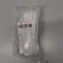 JETLAND Cabinet Drawer Crystal Pulls, 4-Pack, White with Clear Glass, 4" Hole Centers, Shining Daisy, Cabinet Handles for Dresser Nightstand Furniture, PW6738WW102