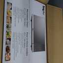 Total Chef 0.7 Cu Ft Microwave Oven Compact Countertop Microwave, Small Stainless Steel Kitchen Appliance with Digital Touch, Pre-Set Functions, 10 Turntable, 700 Watt, Microondas Pequeos