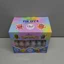 12 Colors Tie Dye Kit, Tie Dye Set for Kids, Pre-Filled Tye Dye Bottles, Non Toxic Permanent Fabric Dye Art Set, Easy DIY Fabric Art - Create Fun