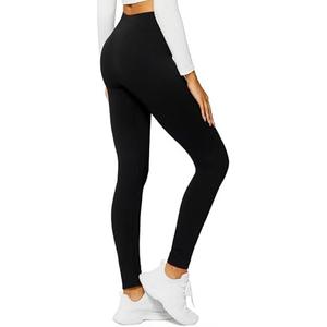 Conceited Fleece Lined Leggings in New Sweater Knit and 20+ Colors, Black