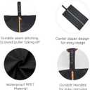 Ecoright Shoe Bags for Travel, Set of 2, 100% Recycled Water-Resistant Zipper Pouch Bags, Shoe Bags for Storage, Travel Essentials for Men & Women