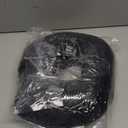 SAIREIDER Travel Pillow 100% Pure Memory Foam Travel Neck Pillow, Airplane Pillow for Traveling、Car、Home、Office，Washable Cover（Black）