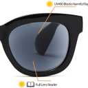 Oversized Reading Glasses for Women,3 Pack Blue Light Blocking Computer Spring hinge Readers