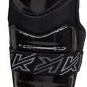 AK5 Ball Hockey Shin Guards  Pro-Level Protection for Indoor & Outdoor Play, Lightweight Impact-Resistant Design with Adjustable Straps for Comfort, Flexibility & Full-Leg Coverage (11, Black)