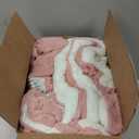 Heated Blanket King Size Electric Blanket for Adults, Dual Controllers Heating Blanket with 5 Heat Settings & 10 Hours Auto Off, Soft Thick 450gsm Sherpa, ETL & FCC Certified, House Warm Gifts(Pink) (06-baby Pink)