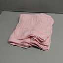 Looxii Muslin Burp Cloths 100% Cotton Muslin Cloths Large 20''x10'' Extra Soft and Absorbent 6 Pack Baby Burping Cloth for Boys and Girls Shell Pink