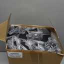 LemonRoad 24 Pcs Volleyball Water Bottles Bulk 17 oz Volleyball Party Favors Sports Plastic Bottles with Lids Leakproof Reusable Cups Gifts for Christmas Fans Friends Sports Birthday Supplies(Black)