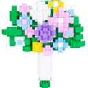 Strictly Briks Compatible with Lego | Classic Wedding - Bouquet - 372 Briks | Compatible with All Major Brands