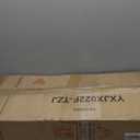 usikey 4 Tier Shoe Rack with 3 Drawers & 3 Oxford Fabric Shelves, Holds 15-18 Pairs, Metal Shoe Storage with Wood Top, Shoe Organizer for Entryway, Closet, Apartment, Rustic Brown UNYXJX022F