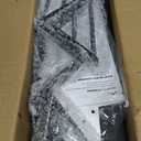 BAYKA Wall Mounted Floating Shelves, Wood Floating Wall Shelf for Books & Decor, Small Space-Saving Display & OrganizerBlackSet of 4 (16-inch Mixed)