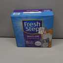 Fresh Step Clumping Cat Litter, Multi-Cat, Long Lasting Odor Control Kitty Litter with Activated Charcoal, Low Dust Formula, 14 lb