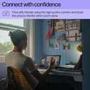 HP Chromebook 14 inch Laptop, HD Display, Intel Processor N100, 8 GB RAM, 128 GB UFS, Intel UHD Graphics, Chrome OS, Chalkboard Gray, 14a-nf0099nr