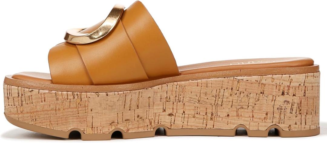 Franco Sarto Women's L-hoda (11, Tan Brown Leather)