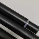 TEECK Shower Curtain Rod, 32-68 inch Adjustable Spring Tension Curtain Rod, Never Rust Anti-Slip Shower Curtain Rod for Bathroom, No Drilling, Never Collapse, Easy to Use, Black