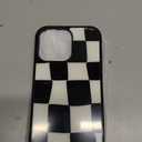 KANGHAR for iPhone 16 Pro Max Case Checkered Anti-Skid Aesthetic Cute Pattern Magnetic [Compatible wth Magsafe] + Screen Protector Slim Shockproof Full Body Protection for Girls Women