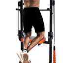 ONETWOFIT Foldable Power Tower Pull Up Bar Station, Multi-Function Adjustable Height Pull Up Dip Station for Home Gym Workout, Strength Training Fitness Equipment, Pull Up Stand 360LBS/Pro 400LBS/Pro Max 600LBS/360LBS Assistive Trainer