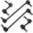 K80296 K750571 4PC Front/Rear Stabilizer Sway Bar End Link Fit for Ford 2009 2010 2011 2012 Escape, for Mazda 2009-2011 Tribute, for Mercury 2009-2011 Mariner