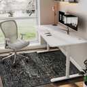 Chair Mat for Hard Floors, 48" x 60" Office Chair Mat for Hardwood Floor, Area Rug for Living Room, Protector Floor Desk Rug for Home Office (Black)
