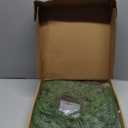 2 Pack 6FT Real Touch Norfolk Pine Christmas Garland  Artificial Greenery Holiday Garland for Mantel, Staircase, Fireplace, Windows, Doors & Outdoor Winter Decorations