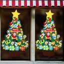 2 x HmiL-U Felt Christmas Tree - 3.4 FT Christmas Decorations for Toddlers with 30 Pcs Ornaments,DIY Xmas Gifts for Door Wall Hanging Decorations