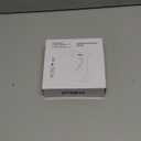 Cordless Hot Glue Gun, 10s Fast Preheat, 30PCS Mini Glue Sticks 7x100mm, 4V 20W Type-C Rechargeable, Anti-Drip, Auto-Off, for DIY Crafts, Repair, Decoration (White)