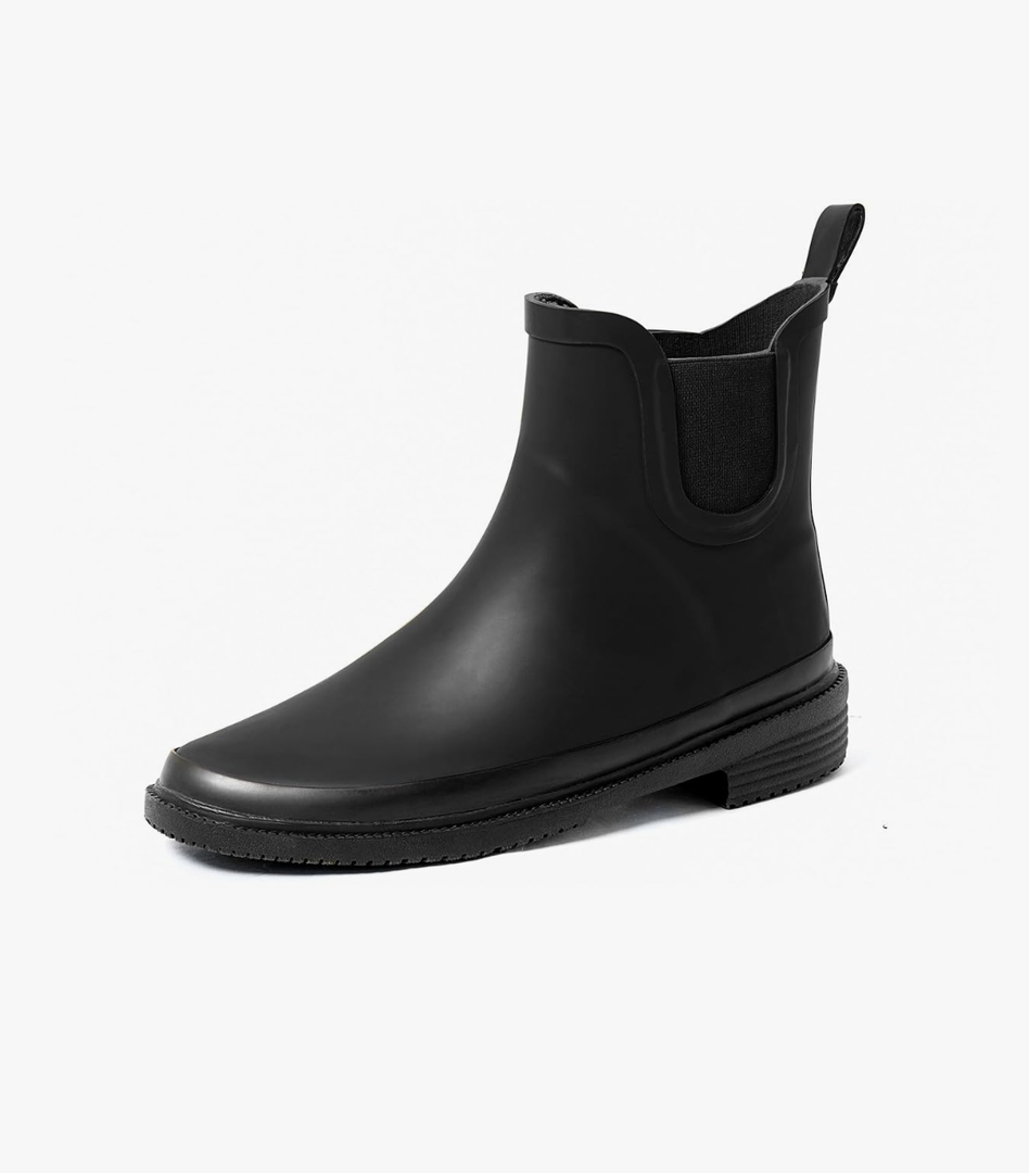 Women's Short Rain Boots Rubber Waterproof Comfortable Rainbooots Ankle Chelsea Boots Women Mud Garden Shoes for Outdoor Gardening,Farming
10 US