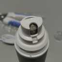 Dog Nail Grinder and Clippers Quiet with 10h Working Time Professional Pet Nail Trimmer Stepless Speed Regulation Pet Nail Grinder Electric Nail File for Large Medium Small Dogs and Cats (White)