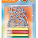 Creativity for Kids Window Art Fun Fruits - Paint and Decorate 2 Suncatchers, Create Your Own Window Art for Kids 2 Pack