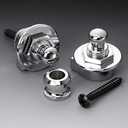 Schaller Security Locks Guitar Strap Locks - Chrome