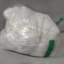 Christmas Tree Skirt 36 Inch for Xmas Tree Holiday Party Decorations, White Plush Silver Sequin Snowflake (Silver)