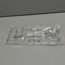 Amazing Abby - Glamour - 12-Slot Acrylic Nail Polish Organizer, Lipstick Holder, Lip Gloss Organizer, Cosmetic Storage Display, Perfect Storage Solution for Drawer, Vanity, Bathroom, and More