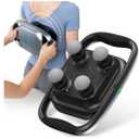 RENPHO Massage Gun Deep Tissue, Handheld Neck Massager with Replaceable 4-Head and Plate, Muscle Percussion Massage Tool for Neck, Back, Back Massager for Women Men, Quad, HSA Approved