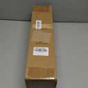 Black Curtain Rods for Windows 72 to 144 Inch 7/8" Diamete Heavy Duty Adjustable Window Curtain Rod with Decorative Finials for Farmhouse Bedroom Living Room Kitchen Outdoor (36"-150"|1 Pack)