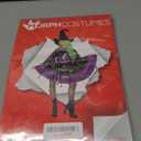 Morph Purple Witch Costume Womens Halloween Poncho Women, Halloween Costumes For Womens Witch Costumes For AdultsFor Morph Black Catsuit