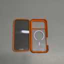 Diaclara Magnetic Designed for iPhone 17 Pro Max Case Full Body Bumper,[Compatible with MagSafe] Military Drop Proof Cover with Built-in Touch Sensitive Anti-Scratch Screen Protector,Orange