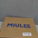 MIULEE Velvet Curtains 2 Panels Luxury Blackout Curtains for Bedroom Living Room Thermal Insulated Super Soft Window Drapes Rod Pocket & Back Tab, Olive Green, W52 x L72 inches