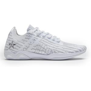 Rebel Athletic Revolt White Cheer Shoe, White, Size 7