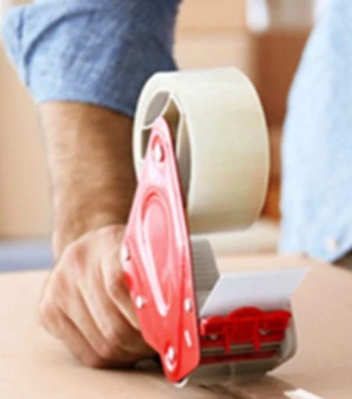 Heavy Duty Packing Tape for Moving Boxes 3.15MIL  1.88" x 60Yds (2 Rolls) Clear Moving Tape for Boxes, Secure Sealing for Cardboard, Bubble Wrap, Shipping Supplies (1, Plastic Dispenser)