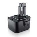 DASNITE DC9071 4.8Ah Premium Ni-Mh Replacement for Dewalt 12V Battery DW9072 DW9071 DE9037 DE9071 Compatible with Dewalt Battery Cordless Power Tools
