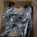 3 Inch Furniture Legs Black Coffee Table Feet, Mid-Century Metal Furniture Leg for Sofa Cabinet Ottoman, Set of 4 Side Mounted Style Home DIY Replacement Feet