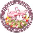 MeMate Flamingo Decor - Large Metal Sign, Outdoor Lounge Decorations for Porch Deck Backyard Patio Pool, Housewarming Gifts 