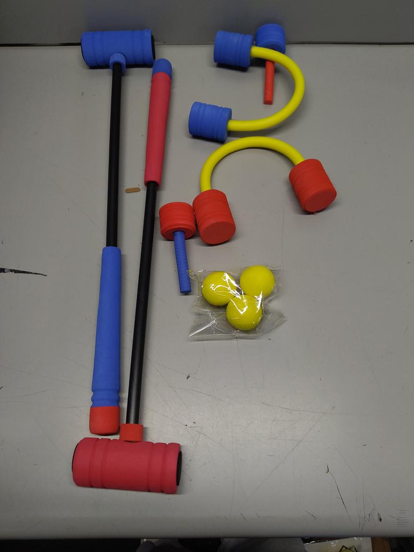 MISCO TOYS Croquet Foam Play Set (Indoor/Outdoor) 2-4 Players