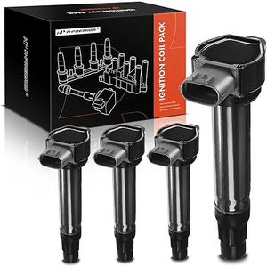 A-Premium 4PCS Ignition Coil Packs Compatible with Mitsubishi Vehicles - 2.0L 2.4L - Lancer 2008-2017, Outlander 2008-2013, Outlander Sport 2011-17, RVR 2011-15 - Naturally Aspirated (Not Turbo)