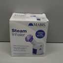 MABIS Facial Steamer, Steam Inhaler, FSA Eligible, Vaporizer or Vocal Steamer with Aromatherapy Diffuser and Soft Face Mask for Cleansing, Sinus Pressure, Congestion, Colds and Cough, 25mL
