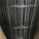 Tongmo 4 ft x 100 ft Black PVC Coated Welded Wire Fence, 16GA Garden Chicken Wire Fence Roll, Mesh Size 2" x 4" Hardware Cloth, Ideal for Yard Protection and Poultry Netting