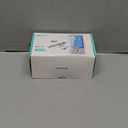 NURSAL 24 Modes TENS Unit Muscle Stimulator with Continuous Stimulation, Rechargeable Electronic Pulse Massager with 8 Pads for Back and Shoulder Pain Relief and Muscle Strength (Silver)